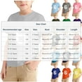 thumbnail image 3 of TEAJOPSUU Boys Girls Short Sleeve Athletic Shirts Number 6 Jerseys Crew Neck T-Shirts Moisture-Wicking Sports Uniforms,Basketball,Football Tees B-Purple, 3 of 6