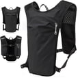 thumbnail image 6 of Hydration Backpack with Breathable Mesh and Adjustable Straps, Gray Running Vest Bag for Cycling, 6 of 11