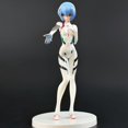 thumbnail image 1 of Neon Genesis Evangelion Anime Figure, EVA Short Hair Rei Ayanami Action Figure Asuka, PVC Collection Model Doll Toys, 18cm, 1 of 5