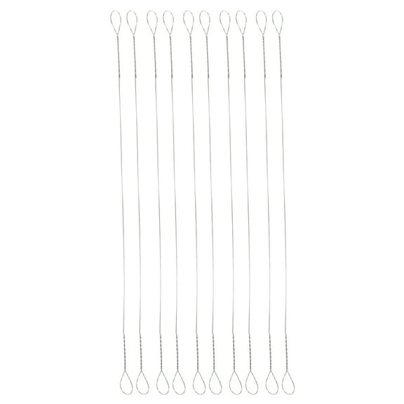 NICEXMAS 10Pcs Stainless Steel Wire Slicer for Cheese Butter and Meat Kitchen Use