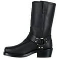thumbnail image 2 of Dingo Womens Molly Pull On Square Toe Motorcycle  Mid Calf Boots, 2 of 2