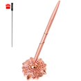 thumbnail image 1 of Rutich Juego De Bolígrafos Redondos Huecos Para Firmar Para Bodas, Novias, Oro Rosa, 1 of 5