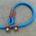 thumbnail image 6 of Handmade Strong Heavy Duty Rope No Pull Training Lead Leashes with Durable Leather Handles,Reflective Dog Training Lead for Large Medium and Small Dogs, 6 of 8