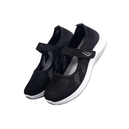 

Avamo Women s Walking Shoes--Lady Soft Fashion Mary Jane Sneakers Lightweight Flat Shoes