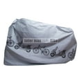 thumbnail image 4 of 2 Pieces PEVA Waterproof Bike Protector Mountain Bike Bicycle Cover Anti-Dust Rain UV Protection Cover, 4 of 4