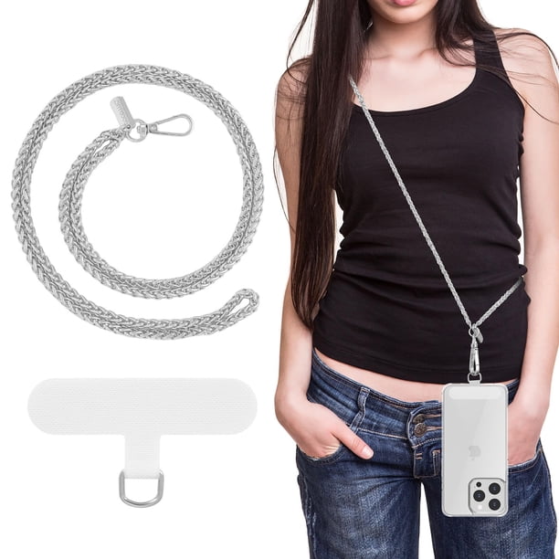 Correa Universal para Celular MoKo de Metal para Cruzar el Cuerpo 120 cm
