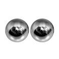 thumbnail image 4 of 2pcs Baoding Balls Finger Exercise Stress Relief Silver Health Care Strength, 4 of 8