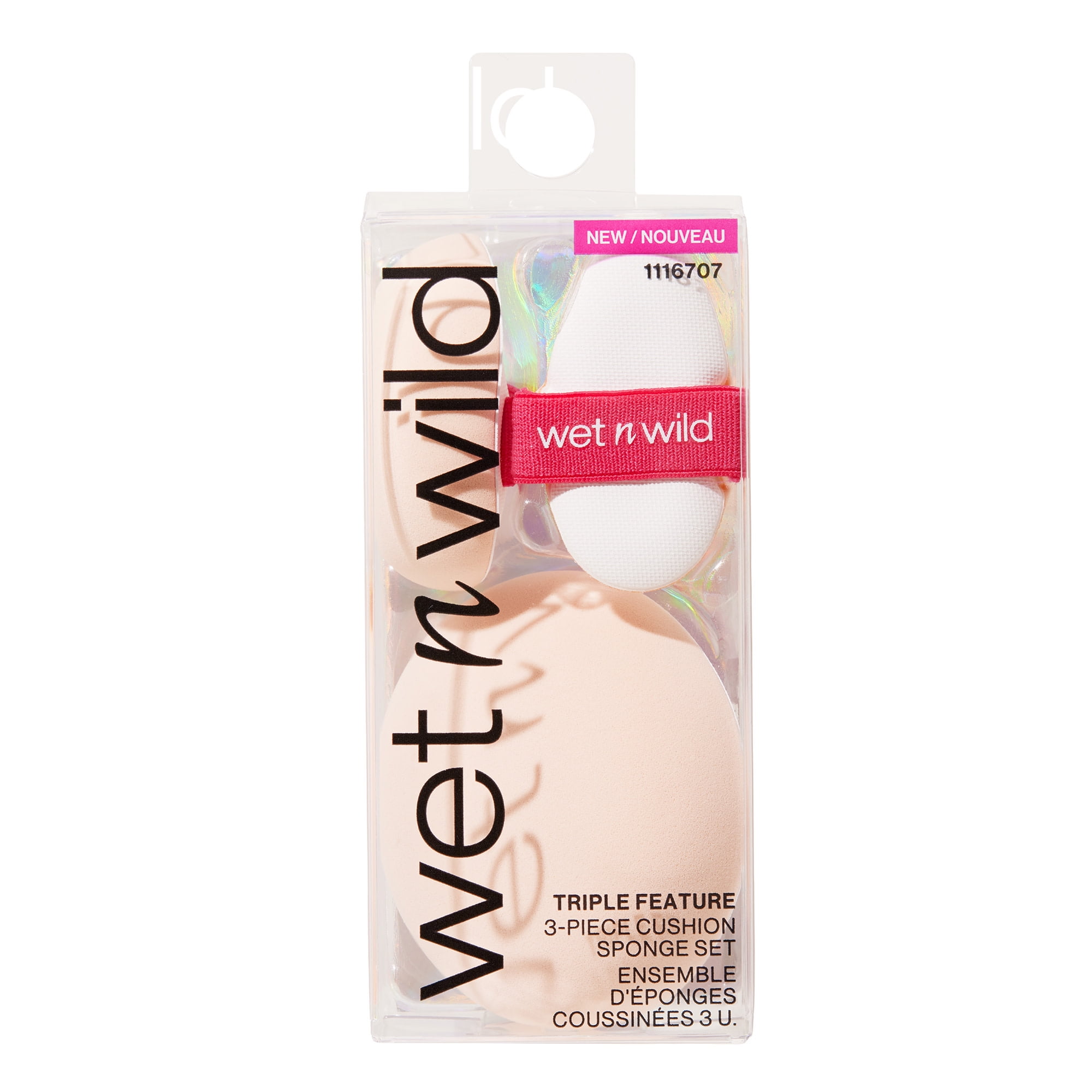 Wet n Wild Triple Feature, Streak-Free 3-piece Cushion Sponge Set