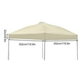 thumbnail image 2 of BadyminCSL 10'x10' Top Replacement Cover for Canopy, Thickened Rainproof Folding Canopy Tent Top Cover for Outdoor Canopy, 2 of 8