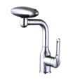 thumbnail image 1 of Swivel Faucet for Bathroom Sink,Kitchen Faucet,Rotate Spray Dual Function,Single Handle Vanity Faucet for Bathroom, 1 of 6