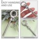 thumbnail image 3 of unbranded Tornillo Ojo Con Anillo Para Colgar Resistente En Inoxidable Color Plateado, 3 of 8