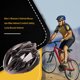 thumbnail image 4 of Greeniant AOTU Casco de bicicleta de montaña para hombre y mujer Casco de bicicleta de ciclo de seguridad cómodo Ciclismo negro Greeniant HW1557-10B, 4 of 6
