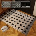 thumbnail image 4 of Felpudo para puerta de entrada, alfombra antideslizante para el hogar, alfombra limpia para el baño, felpudos lavables, alfombra decorativa para cocina, sala de estar, 4 of 5
