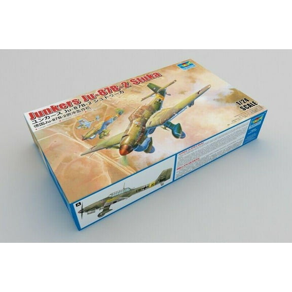 Trumpeter Model 02421 1/24 scale Junkers Ju-87B-2 Stuka plane model kit