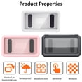 thumbnail image 6 of Bath Phone Holder Phone Holder Bathroom Kitchen Cellphone Stand Retractable Wall Mount Stand 360 Degree Rotating, 6 of 8