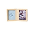 thumbnail image 1 of Cherished Memories Personalized Wood Photo Frame With Paw Print Kit Heartwarming Design Pet Memory Keeper Decor Party Favors For Home Living Room Bedroom Pet Lover Gift Memorial Decoration, 1 of 9