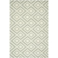 thumbnail image 2 of SAFAVIEH Chatham Eric Geometric Wool Area Rug, Gray/Ivory, 6' x 9', 2 of 8