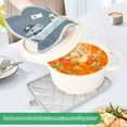 thumbnail image 3 of Yayeee Pot Holders Kitchen Heat Resistant with Pocket 7"x9.8" Cotton Oven Cooking Hot Pads, Cute Animals, 3 of 7
