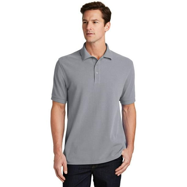 silver polo neck top