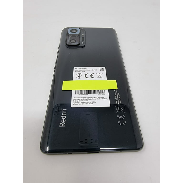 Xiaomi Redmi Note 10 Pro 128 Go - Gris - Débloqué - Dual-SIM
