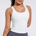 thumbnail image 2 of Seamless Sports Tank With Narrow Racerback And Bust Design, 2 of 4