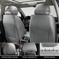 thumbnail image 6 of DIKSOAKR Car Seat Covers Full Set for Honda CR-V 2007-2025 2026 Front and Back Seats Breathable Cooling Leather Seat Cover Car Seat Protector Grey,Full Set(2 Row 5 Seats), 6 of 10