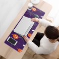 thumbnail image 3 of Long Mouse Pads for Desk,Halloween Pumpkins Spiders and Webs Desk Mats on Top Of Desks, Desk Mouse Pad Extra Large with 3mm Non-Slip Base and Stitched Edge for Gaming,Office,Work,Home 31.5x11.8in, 3 of 5