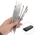 thumbnail image 4 of MasteelfCA 10pcs Clay Carving Tool Clay Sculpting Tool Engraving Cutter with Leather Bag, 4 of 7