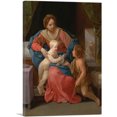 thumbnail image 1 of ARTCANVAS Virgin And Child With Saint John The Baptist 1640 Canvas Art Print by Guido Reni - Size: 40" x 26" (0.75" Deep), 1 of 9