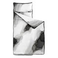 thumbnail image 2 of Grey and Gold Marble Pattern Teens Toddler Nap Mat with Pillow, Sleeping Mat Bag for Preschool Daycare 50"x20", 2 of 6