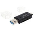 thumbnail image 3 of Lector Tarjetas Memoria 3 en 1 OTG USB Tipo C USB 3.0 Alta Velocidad para TF/Mirco SD, 3 of 9