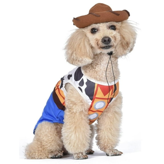 Disney for Pets Halloween Toy Story Woody Dog Costume Size Large Cowboy Costume