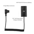 thumbnail image 5 of Adaptador de acoplador de batería ficticia D-Tap a NP-F550 F570 con CC, 5 of 5