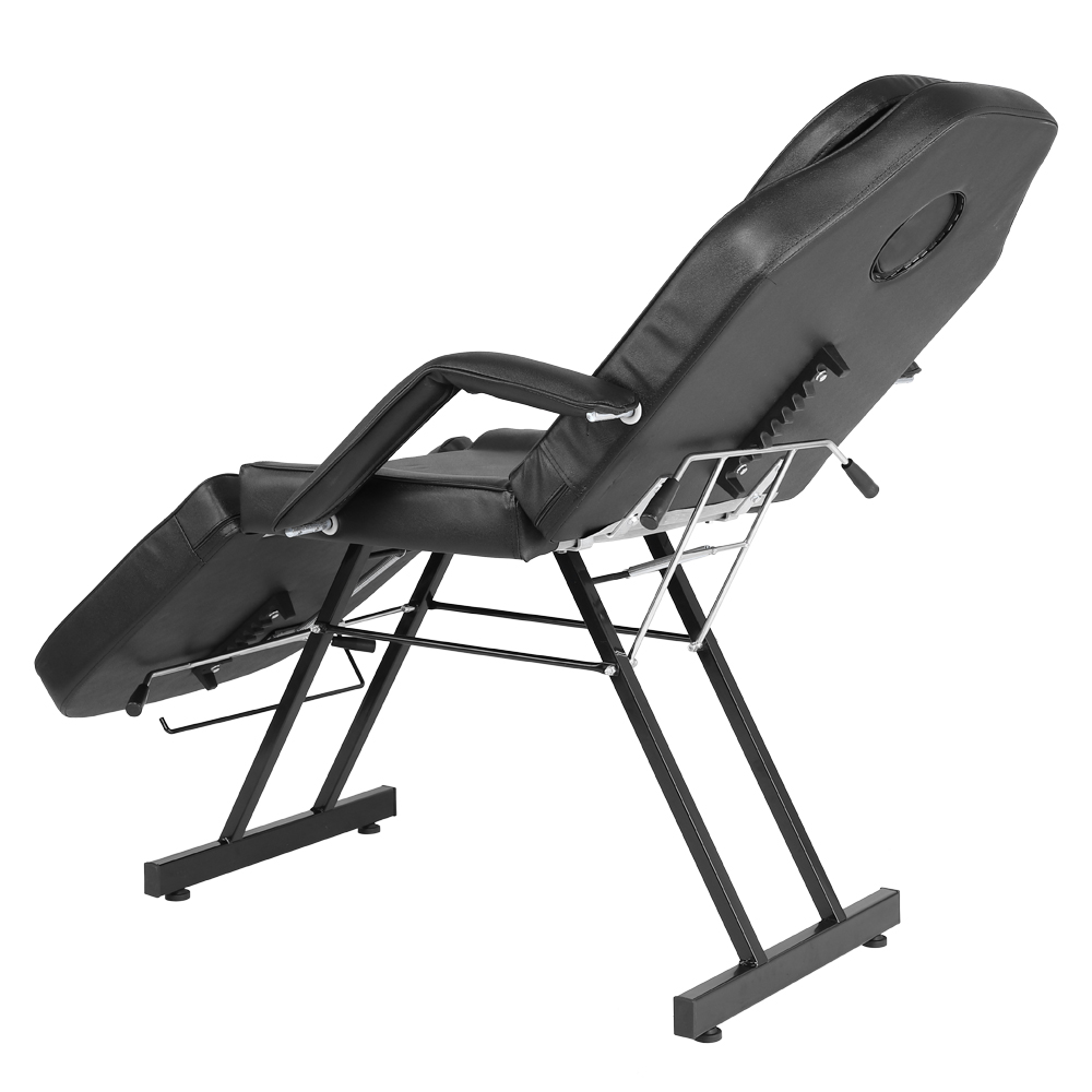 Adjustable Beauty Massage Bed Tattoo Chair Stool PVC Salon SPA Body Building Massage Table - image 4 of 7