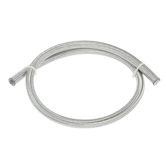 Manguera AN10 1 Metro Trenzado PTFE Acero Inoxidable Unique Bargains para Coche Aceite Combustible Gas Línea