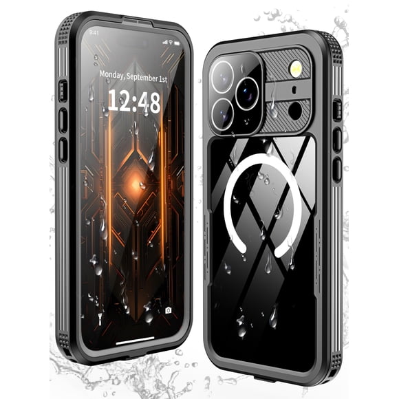 Funda magnética impermeable GOLDJU para iPhone 17 Pro Max de 6.9 pulgadas