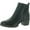 Black Leather, variant on Dr. Scholl's Shoes Womens Lively Stretch Almond Toe Booties