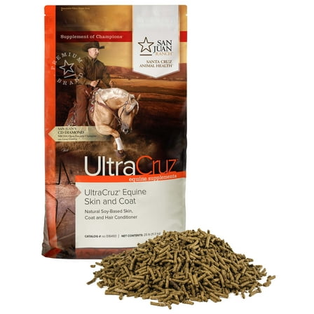 UltraCruz® Equine Skin and Coat Pellet, 25 lb