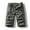 Shorts-Army Green, variant on LEKWK Plus size Mens Cargo Shorts Loose Fit Multi-Pocket Utility Shorts Cargo Durable Cotton Fabric Outdoor Hiking Work Casual Daily Outfits