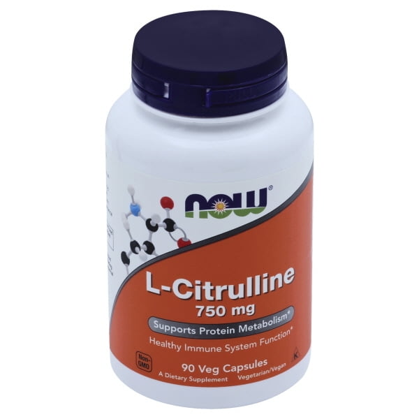 NOW Foods LCitrulline 750 mg. 90 Vegetable Capsule(s) Walmart