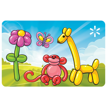 Balloon Animals Walmart eGift Card