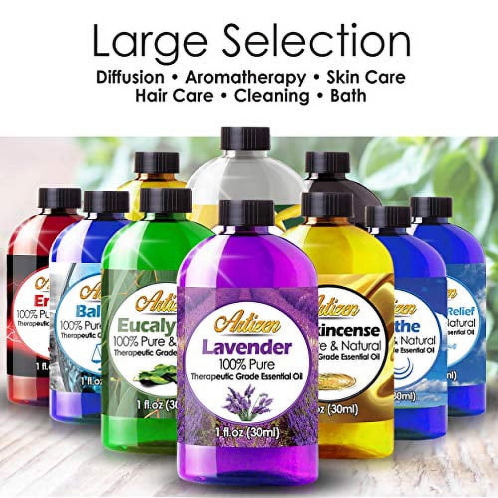 Artizen Rose Essential Oil (100% Pure & Natural - Undiluted) Therapeutic Grade - Huge 4oz Bottle - Perfect for Aromatherapy, Relaxation, Skin Therapy & More!
