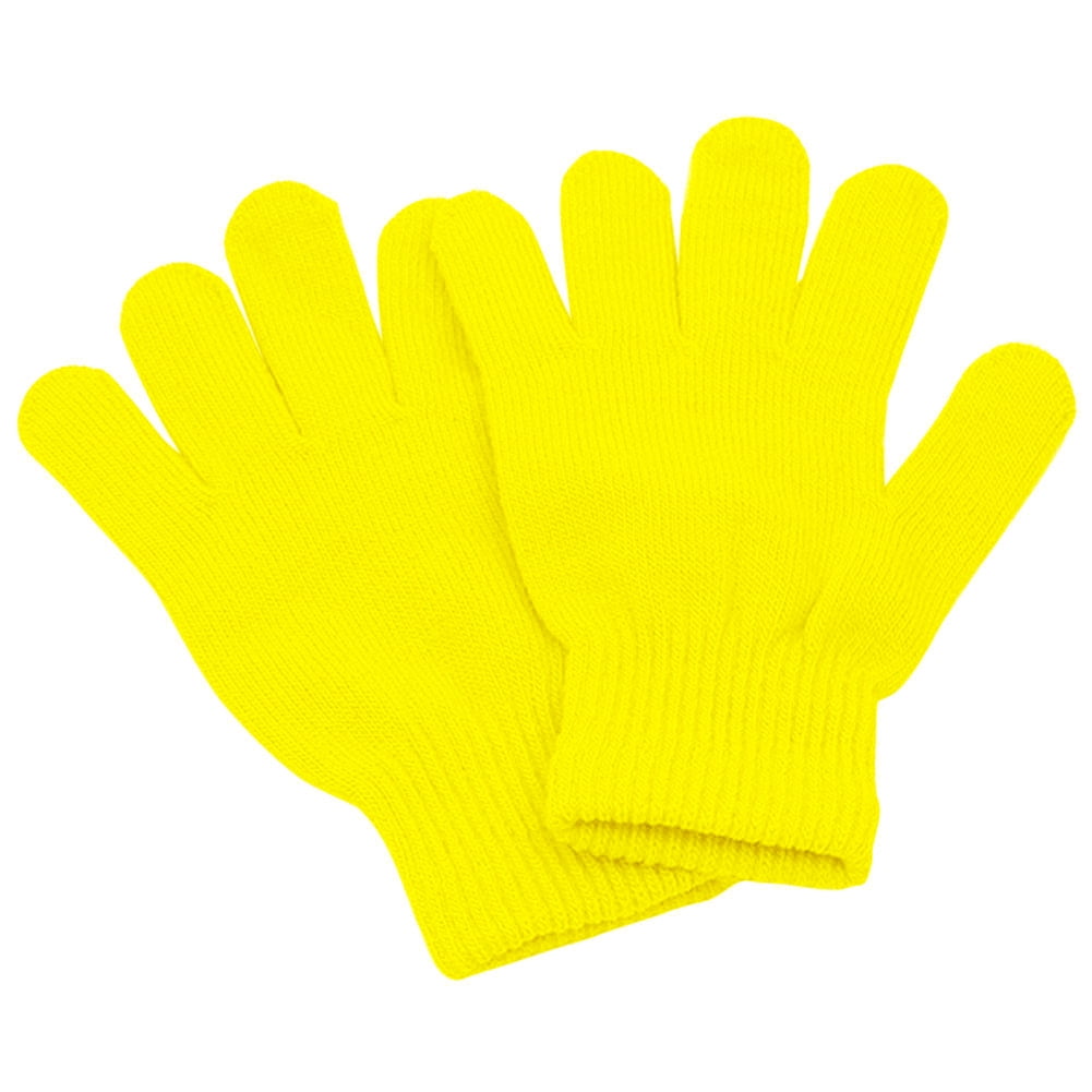 6 to 16 years Kids Magic Stretch Gloves Children Youth Knit All Purpose Gloves Wholesale 12 Pairs OPT Brand 