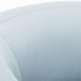 thumbnail image 5 of Infinity Sky Blue Polyester Fabric Swivel and Rocker Barrel Accent Chair, 5 of 8