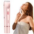 thumbnail image 2 of Bikini Hair Removal Trimmer for Women - 2 in 1 Dual Head Electric Shaver, Waterproof Rechargeable Hair Removal Tool, USB Charging Lady Razor for Legs Underarm Body Grooming, 2 of 6