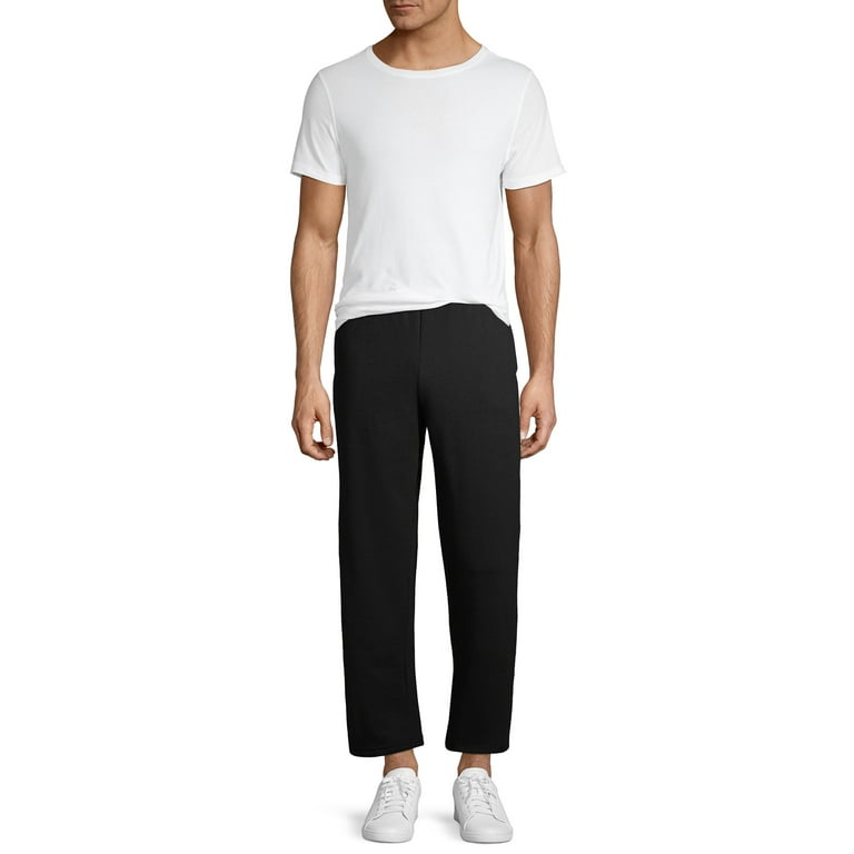 Gildan Men s Fleece Open Bottom Pocketed Sweatpants up to Size 2XL