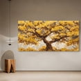 thumbnail image 7 of Canvas Wall Art for Living Room - Large Yellow Tree of Life Canvas Prints, Modern Abstract Nature Painting for Kitchen Bedroom Office Wall Decor, 7 of 7