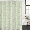 thumbnail image 2 of Sage Green Branches Shower Curtain, Waterproof Shower Curtains for Bathroom, Vintage Art Farmhouse Washable Fabric Bathtub Curtain Set Bath Decor with 12 Hooks 72"x78", 2 of 8