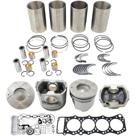 4M51 Overhaul Rebuild Kit (No valve set) For Mitsubishi 4M51 4M51T Engine Piston Combustion Chamber 59mm ME241686 ME241688
