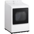 thumbnail image 3 of LG DLE8200W 7.3 Cu. Ft. White Front Load Smart Electric Dryer, 3 of 4